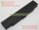 Sony VGP-BPS2, VGP-BPS2A 11.1V 4400mAh replacement batteries