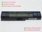 Toshiba PA3634U-1BRS, PA3728U-1BAS 10.8V 4400mAh replacement batteries