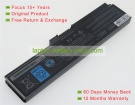 Toshiba PA3818U-1BRS, PA3780U 10.8V 4400mAh replacement batteries