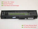 Fujitsu-siemens 60.4B301.011, 60.46I01.021 11.1V 4400mAh batteries