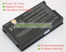 Asus A32-F80, A32-F80A 10.8V 4500mAh replacement batteries