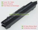 Dell J4XDH, 312-0233 11.1V 6600mAh replacement batteries