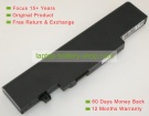 Lenovo L10S6Y02, FRU 121001154 10.8V 4400mAh replacement batteries