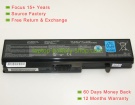 Toshiba PA3780U-1BRS, PABAS215 11.1V 4400mAh replacement batteries