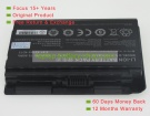 Clevo P150HMBAT-8, 6-87-X510S-4D72 14.8V 5200mAh replacement batteries
