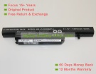 Clevo 6-87-C550S-4YF, C5500BAT-4 11.1V 5200mAh replacement batteries