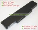 Asus 70-NZYB1000Z, 70-NX01B1000Z 11.1V 4400mAh replacement batteries