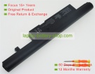 Hasee E400-4S1P-2200, E400-3S4400-B1B1 10.8V or11.1V 4400mAh replacement batteries