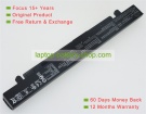 Asus A41-X550, A41-X550A 14.4V 2600mAh replacement batteries