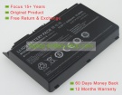 Clevo P157SMBAT-8, 6-87-P157S-4273 14.8V 5200mAh replacement batteries