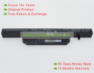 Clevo W650BAT-6, 6-87-W650-4E42 11.1V 5600mAh replacement batteries