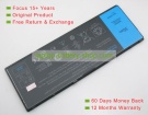 Dell PPNPH, 1XP35 7.4V 4000mAh replacement batteries