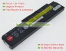 Lenovo 45N1023, 45N1022 11.1V 5800mAh replacement batteries