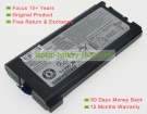 Panasonic CF-VZSU46U, CF-VZSU72U 10.8V 6750mAh replacement batteries