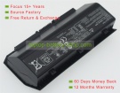 Asus A42-G750, 0B110-00200000 15V 5900mAh replacement batteries