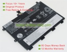 Lenovo 45N1751, 45N1750 7.4V 4600mAh replacement batteries