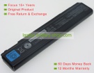 Toshiba PA5162U-1BRS, PA5163U-1BRS 10.8V 5800mAh replacement batteries