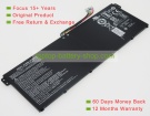 Acer 3ICP5/57/80, KT.0040G.004 15.2V 3220mAh original batteries