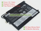 Lenovo 45N1726, 45N1729 3.7V 8920mAh replacement batteries