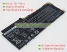 Acer AC13A3L, 2ICP5/60/80-2 7.6V 5280mAh replacement batteries