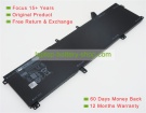 Dell 245RR, H76MV 11.1V 8000mAh replacement batteries