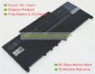 Dell J60J5, MC34Y 7.6V 7237mAh replacement batteries