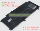 Dell 4P8PH, G05H0 7.4V 7600mAh replacement batteries