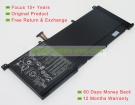 Asus C41N1416, 0B200-01250100 15.2V 4400mAh replacement batteries