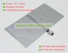 Microsoft Surface, G3HTA027H 7.5V 5087mAh replacement batteries