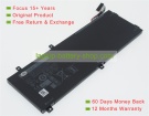 Dell 4GVGH, 1P6KD 11.4V 4865mAh original batteries