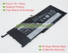 Lenovo 01AV409, SB10K97567 15.2V 3680mAh replacement batteries