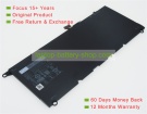 Dell PW23Y, TP1GT 7.6V 8085mAh original batteries