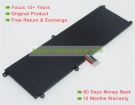 Dell VHR5P, T04E001 7.6V 4600mAh replacement batteries