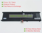 Dell VHR5P, T04E001 7.6V 4600mAh replacement batteries
