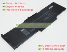 Dell VG93N, WFWKK 11.4V 7666mAh original batteries