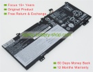 Lenovo L17C4PB0, L17M4PB0 7.68V 5930mAh original batteries