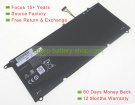 Dell 0DRRP, P54G 7.4V 6000mAh replacement batteries