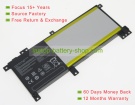 Asus 0B200-01740000, 0B200-01740200 7.6V 4600mAh replacement batteries