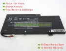 Hp 761230-005, 760944-421 11.4V 3800mAh replacement batteries