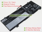 Lenovo 5B10W67217, L18M4PF3 15.36V 2964mAh original batteries