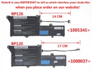 Nec PC-VP-BP126, PC-VP-BP120 11.52V 3166mAh original batteries
