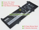 Lenovo 5B10T09113, L18L3PG2 11.52V 4955mAh original batteries