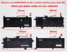 Asus B21N1818, 0B200-03190400E 7.3V or 7.6V 4110mAh original batteries