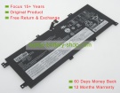 Lenovo 02DL032, SB10T83121 15.36V 2995mAh original batteries