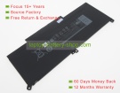 Dell DM3WC, 2X39G 7.6V 7500mAh replacement batteries