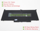 Dell DM3WC, 2X39G 7.6V 7500mAh replacement batteries