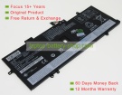 Lenovo L18L4P71, SB10T83173 15.4V 3312mAh original batteries