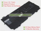 Dell 52TWH, XX3T7 7.6V 6710mAh original batteries