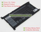 Dell JPFMR, 16DPH 11.4V 3500mAh original batteries