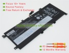 Lenovo 02DL031, SB10T83120 15.36V 2985mAh original batteries